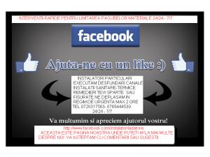 instalator particular non-stop bucuresti-ilfov 0720317563