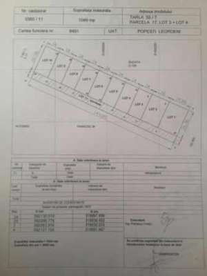 VAND TEREN POPESTI-LEORDENI PE STR. MIRASLAU 1285 mp
