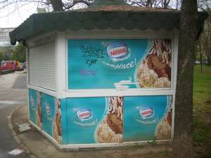 Chiosc magazin pvc