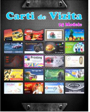 Carti de Vizita Efect Lenticular