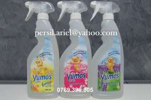 Parfum haine-lenjerii-mochete-auto Yumos-Cocolino 500ml.