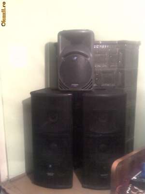 BOXE MACKIE ACTIVE + MIXER la super pret