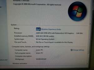 desktop pc hp P3515 aproape nou