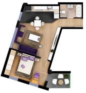 Apartament 2 camere NOU,  Obor,  de vanzare