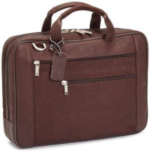 servieta piele naturala,  geanta business,  laptop 17