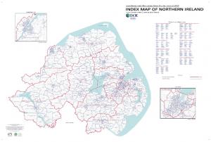 Administrative map of Great Britain and Northern Ireland