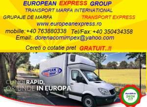 Transport marfa international ,  Transport mobila ,  Relocari internationale