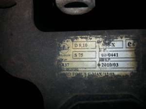 carlig de ford focus c-max demontabil original pe surub
