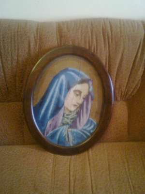 vand icoana goblen oval  (din 1941)