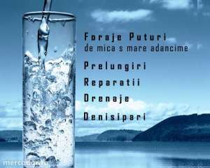 FORAJE SI DENISIPARI  LA  PRETURI  MICII