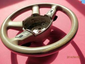 AUDI A3 A4 A5 A6 A8 Q7 volan UZAT piele comenzi 4 spite CREM model 2005-2011