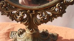 Oglinda bronz masiv