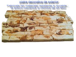 piatra decorativa