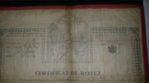 ACTE VECHII-2 certificate de botez