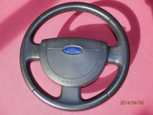 Ford FIESTA model 2002-2005 volan piele cu AIRBAG prefacelift