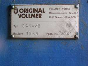 VAND MASINA DE ASCUTIT LAME PANGLICA VOLMER