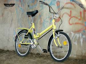 Bicicleta Pegas Practic,   model pliabil.