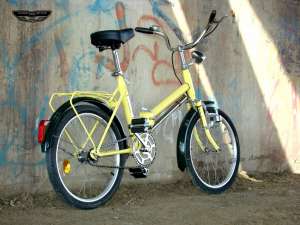 Bicicleta Pegas Practic,   model pliabil.