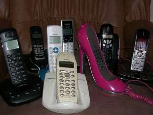 telefon fara fir ,  telefoane cordless in stare foarte buna !