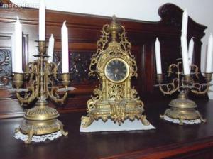 PENDULA SEMINEU BRONZ SI 2 SFESNICE