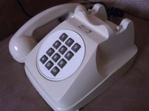 telefon clasic vintage fix cu butoane anul 1982