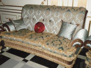 Sofa baroco cu 2 fotolii,   mobila clasica