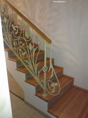 Balustrade din fier forjat