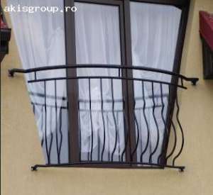 Balustrade din fier forjat