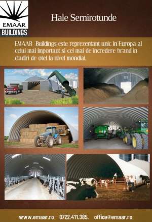 Hale semirotunde Agricultura