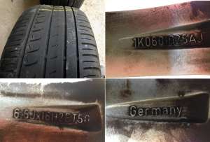 Jante originale VW Golf 6 Atlanta 16 inch