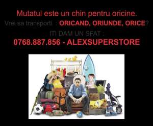 Transport marfa,  mutari mobilier