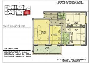 Apartament 3 camere,         Metropolitan Residence Berceni IMGB 3