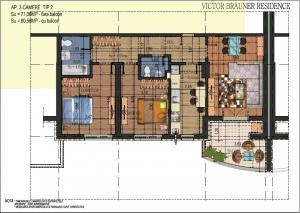 Apartament 3 camere,      Titan - Theodor Pallady,      decomandat