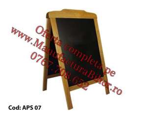 People-stopper din lemn masiv 600x800 mm