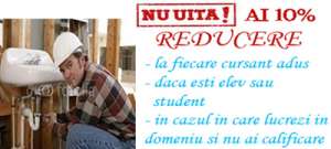 Curs Instalator,        cursuri de Instalator sanitar,        cursuri de calificare Instalator gaze