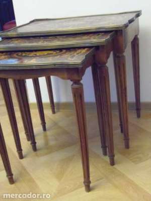 3 masute marchetate "cigogne"