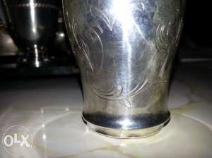 2 PAHARE ARGINT MASIV TITLUL 950 FRANTA