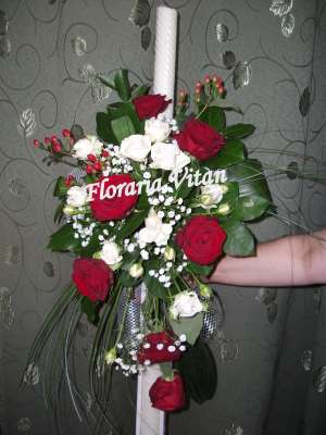 Floraria Vitan � buchete si lumanari nunta si botez,  aranjamente florale