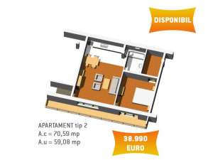 Vanzare Garsoniere si Apartamente in complex rezidential Crown Residence
