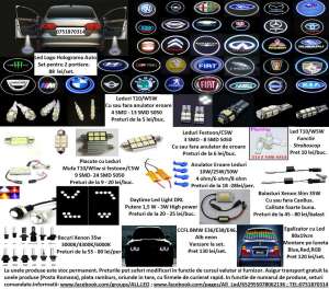 Accesorii auto cu led pentru masina dumneavoastra