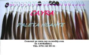 Extensii par CAYRA- 69 lei -set full head/Coada PONYTAIL-49 LEI