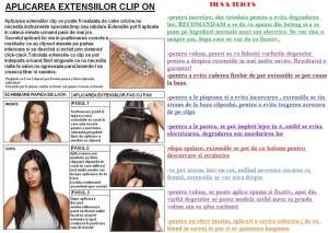 Extensii par CAYRA- 69 lei -set full head/Coada PONYTAIL-49 LEI