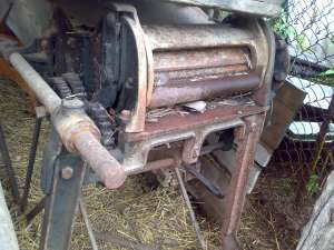Vand masina pentru taiat jepi (coceni) marca Kuhne.E Mason vechime 158 de ani