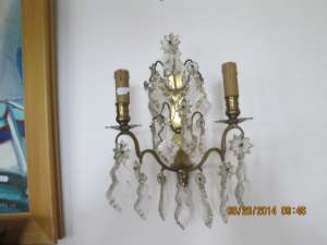 pereche de aplice bronz