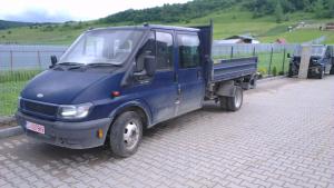 Ford Transit cu platforma basculabila