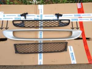 Smart ForTwo ani fabricatie 2007-2014 Grile masca fata si incuietori capota