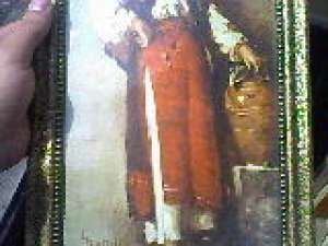 Vand tablou de N.Grigorescu Taranca cu Ulciorul