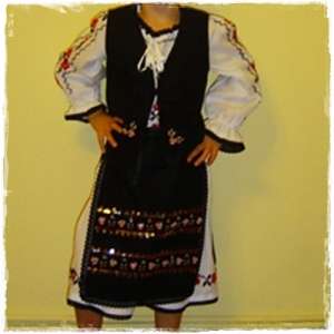 Costum popular de fetite