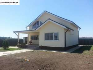 Tartasesti,  casa structura lemn la cheie