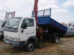 NISSAN Cabstar Basculanta cu Macara  / tel: 0726-199100 /